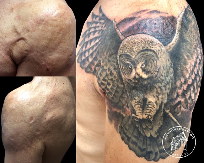 ArtHouse Tattoo Before and After 2