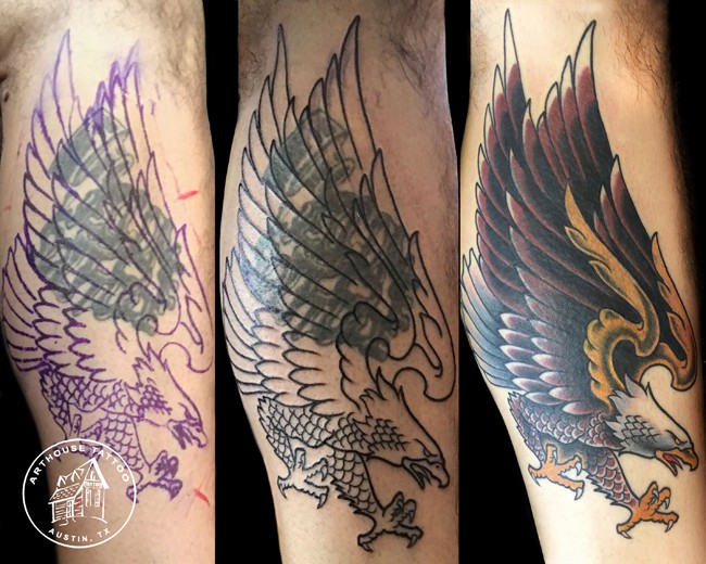 ArtHouse Tattoo Before and After 3