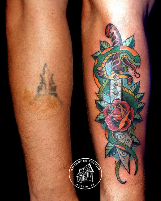 ArtHouse Tattoo Before and After 6
