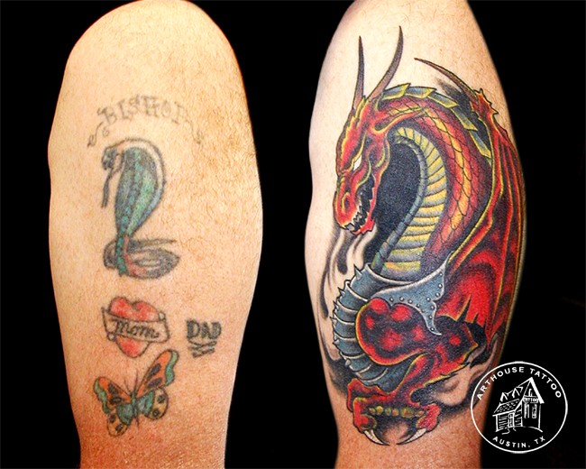 ArtHouse Tattoo Before and After 7