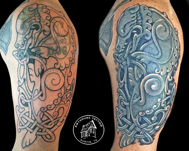 ArtHouse Tattoo Before and After 9
