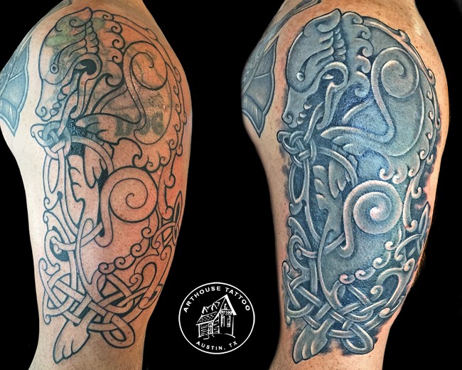 ArtHouse Tattoo Before and After 14