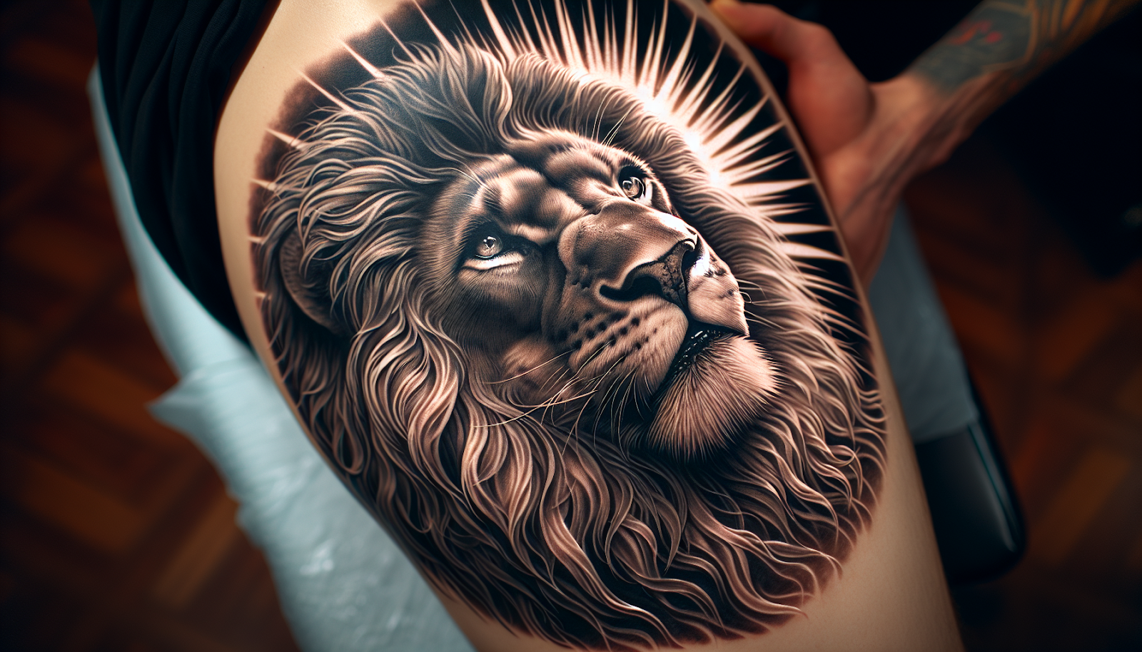 Micro-realism style animal tattoo representing personal significance